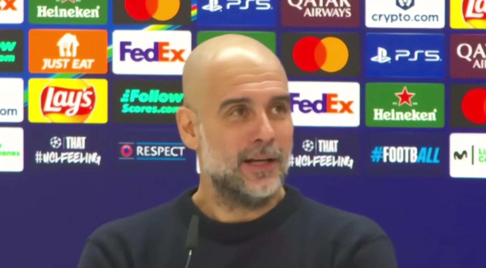 搜狐体育-瓜迪奥拉：翻盘的机会不大，我们会尝试；皇马控制了比赛节奏